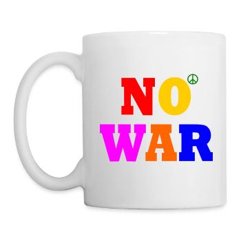 No war - Mug - white - Left