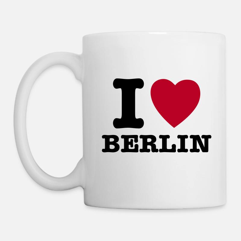 Berlin - Mug blanc - blanc