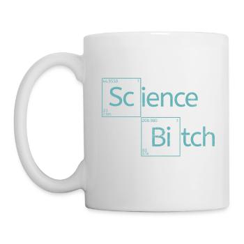 Wissenschaft Frauen Vintage - Tasse - Weiß - Links