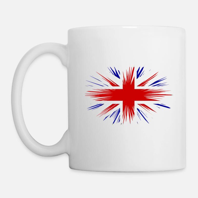 Union Jack - Tasse - Weiß