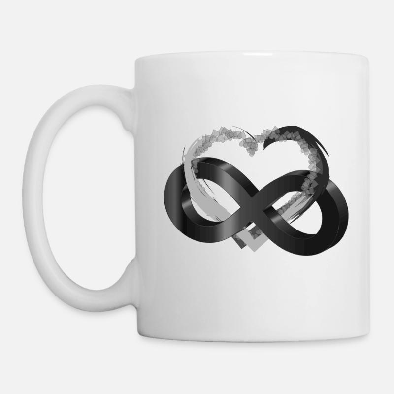 Endless Infinite Love Shirt Gift Idea - Mug - white