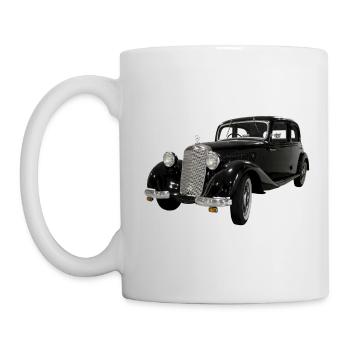 VIEILLE VOITURE / VÉHICULE CLASSIQUE - Mug blanc - blanc - Gauche