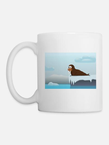 walrus - Mug - white