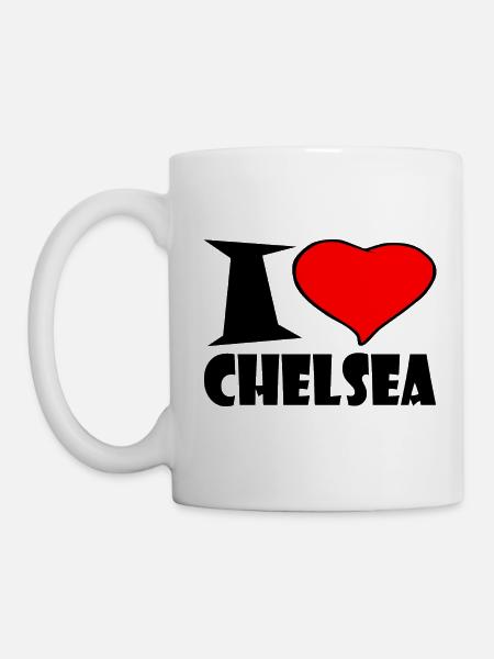 J'ADORE CHELSEA - Mug blanc - blanc