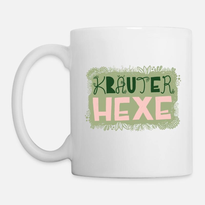 Sorcière aux herbes - Mug blanc - blanc