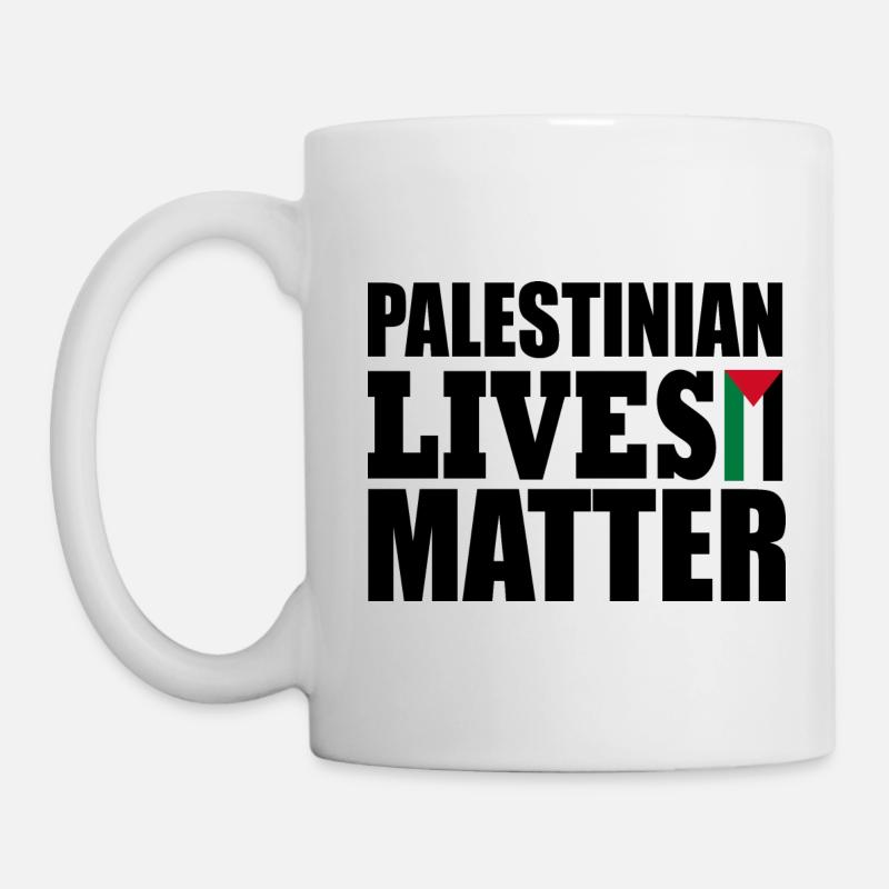 palestinian lives matter - Tasse - Weiß