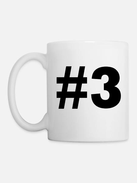 #3 - Tasse - Weiß