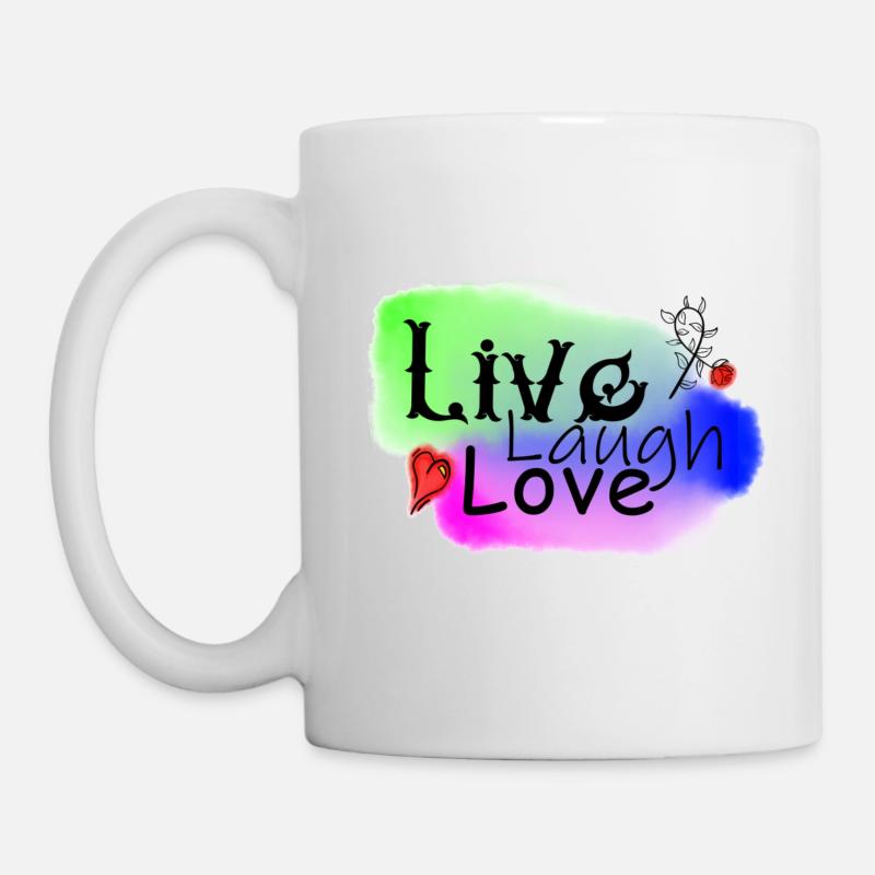LiveLaughLove1 - Mug - white