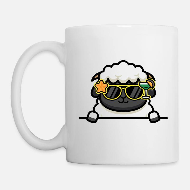 Agneau frais - Mug blanc - blanc