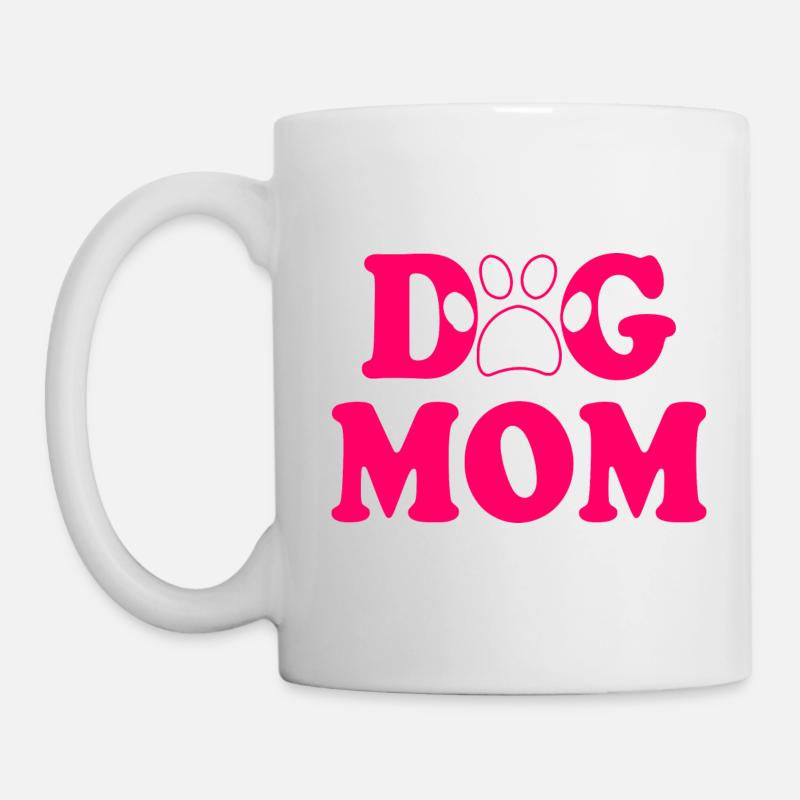 Dog mom - Mug blanc - blanc