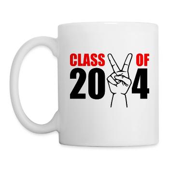 Class of 2024 - Mug blanc - blanc - Gauche