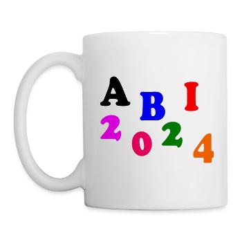 Abi 2024 - Tasse - Weiß - Links