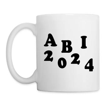 Abi 2024 - Tasse - Weiß - Links