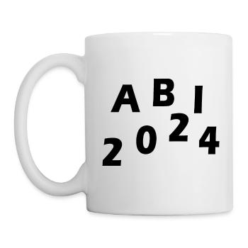 Abi 2024 - Tasse - Weiß - Links