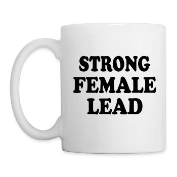 Strong female lead - Mug blanc - blanc - Gauche