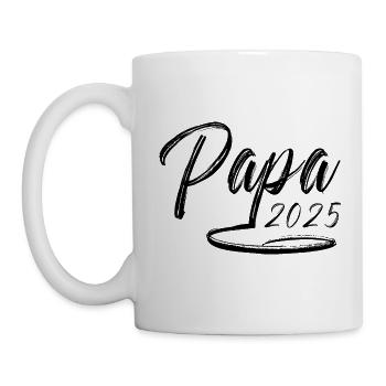 Papa 2025 - Tasse - Weiß - Links