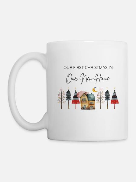 Christmas in the new home - Mug - white