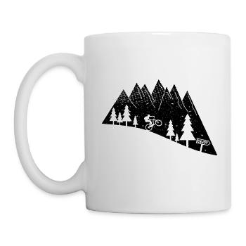 Mountain Bike Bicycle Cycling - Mug - white - Left