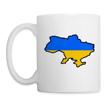 Ukraine - Mug blanc - blanc - Gauche