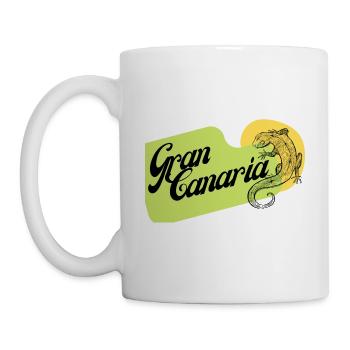 Gran Canaria - Tasse - Weiß - Links
