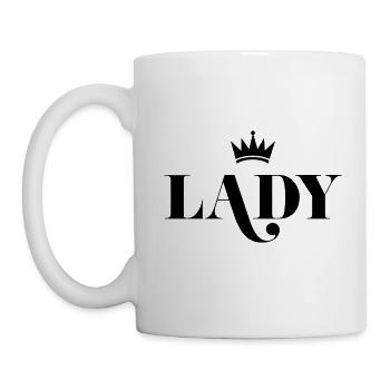 Lady - Mug - white - Left