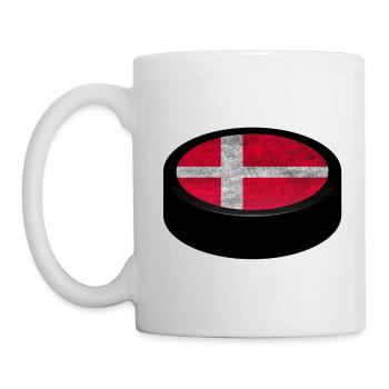 Team Denmark Hockey Puck - Mug - white - Left