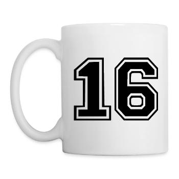 16 - Tasse - Weiß - Links