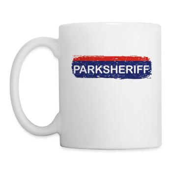 Parksheriff Parkraumüberwachung - Tasse - Weiß - Links