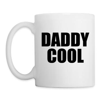 Daddy cool - Tasse - Weiß - Links