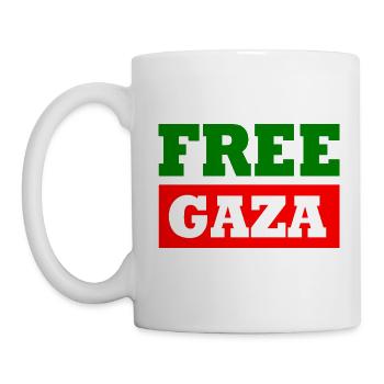 Free gaza - Mug - white - Left