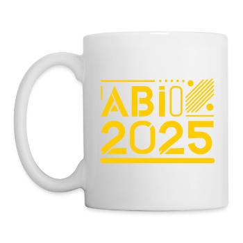 Abi 2025 - Tasse - Weiß - Links
