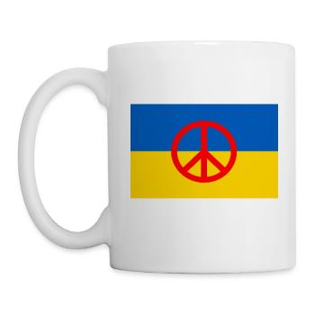 Ukraine - Tasse - Weiß - Links