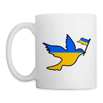 Ukraine - Tasse - Weiß - Links