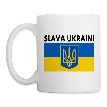 Ukraine - Mug blanc - blanc - Gauche