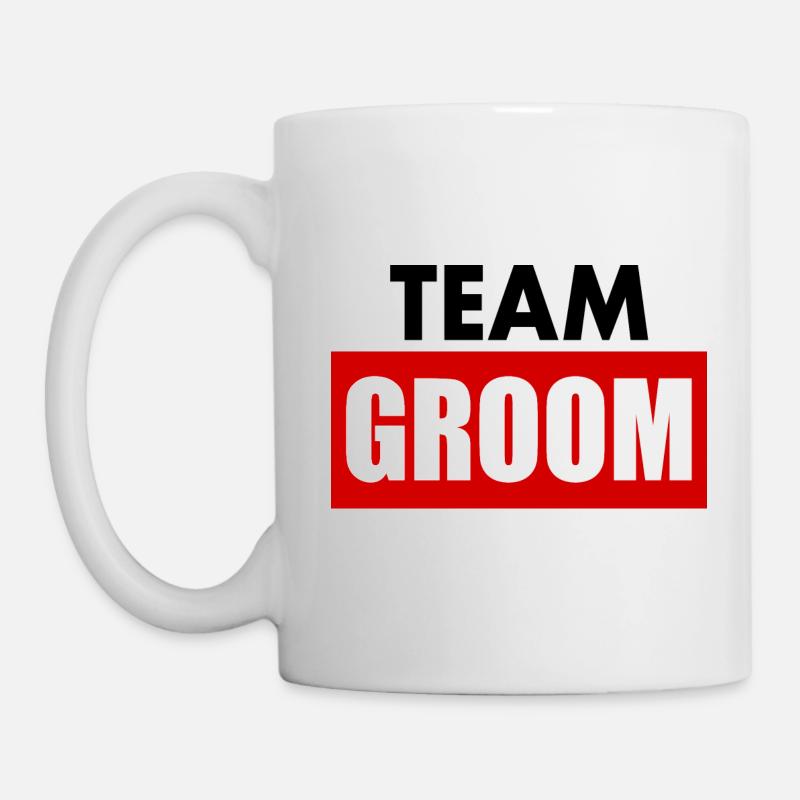 Team groom - Mug blanc - blanc