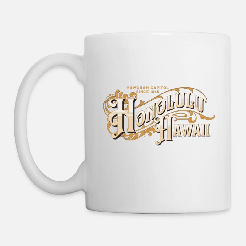 Honolulu ! - Mug blanc - blanc