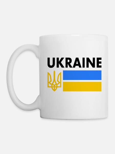 Ukraine - Tasse - Weiß
