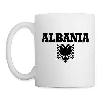 Albanien - Tasse - Weiß - Links