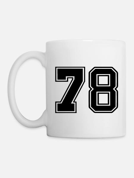78 - Tasse - Weiß