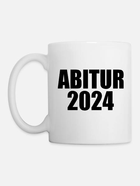 Abitur 2024 - Tasse - Weiß