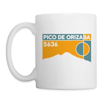 Pico De Orizaba Citlaltépetl Besteigung Mexico - Tasse - Weiß - Links
