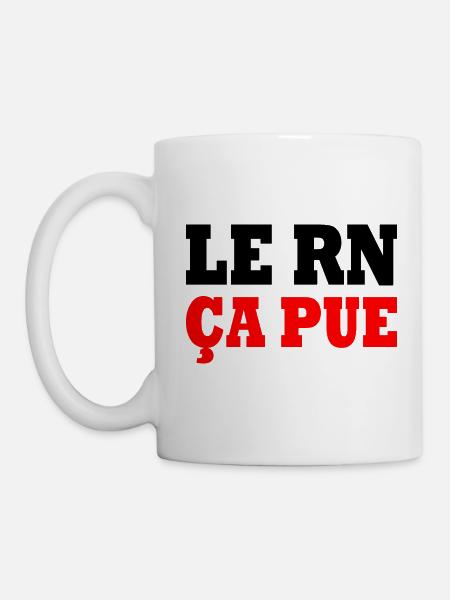 Der RN stinkt - Tasse - Weiß