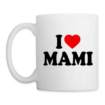 I love mami - Mug - white - Left