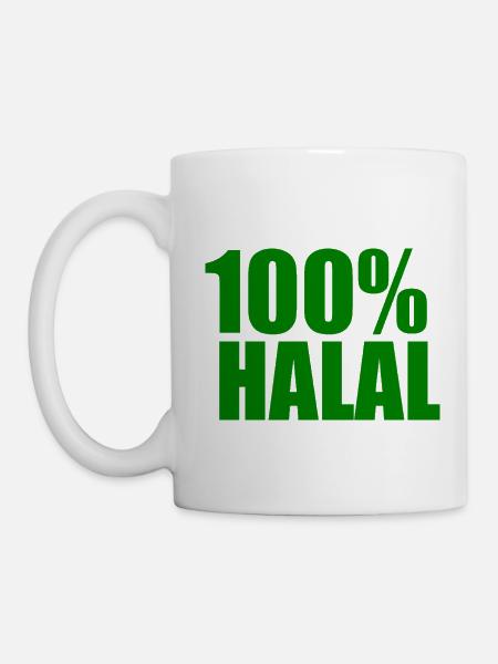 Halal - Tasse - Weiß