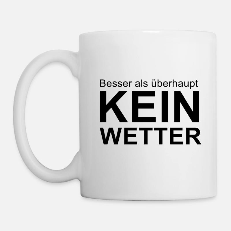 Wetter - Tasse - Weiß