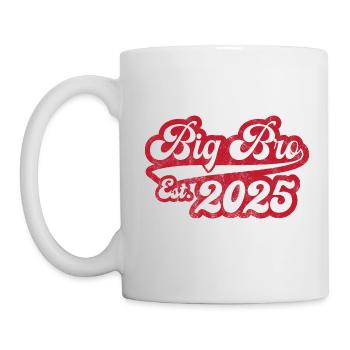 Big Bro Est 2025 - Mug - white - Left