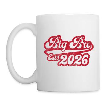 Big Bro Est 2026 - Mug - white - Left