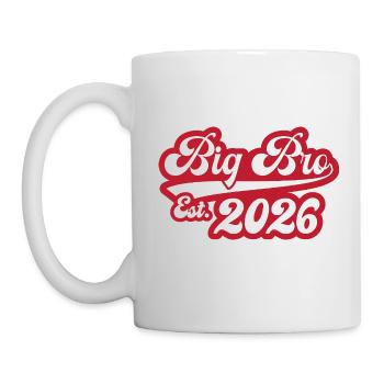 Big Bro Est 2026 - Mug - white - Left