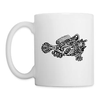 Little Cute Frogfish - Tasse - Weiß - Links