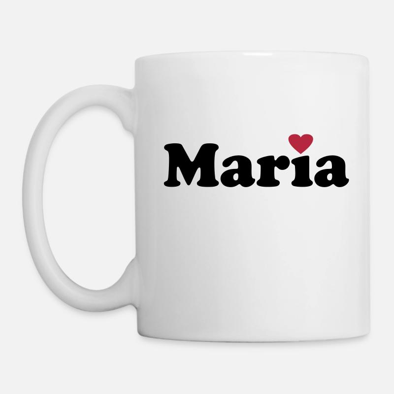 Maria - Mug blanc - blanc